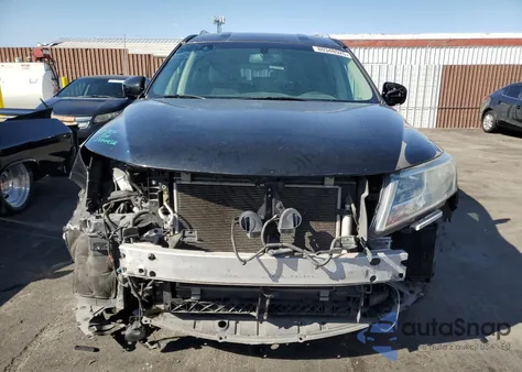 2015 Nissan Pathfinder S from USA, damaged, VIN 5N1AR2MM7FC698774